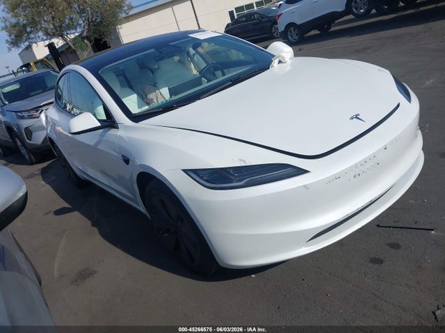 Aukcja sprzedaży 2025 Tesla Model 3 Long Range Rear-wheel Drive/standard Rear-wheel Drive, vin: 5YJ3E1EA4SF019709, numer aukcji: 45266575