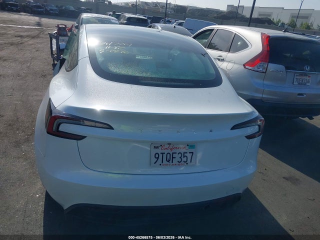 Aukcja sprzedaży 2025 Tesla Model 3 Long Range Rear-wheel Drive/standard Rear-wheel Drive, vin: 5YJ3E1EA4SF019709, numer aukcji: 45266575