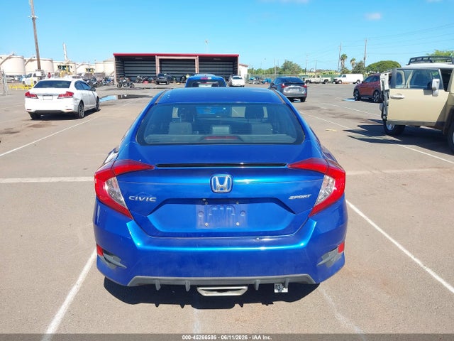 2019 Honda Civic Sport მანქანა იყიდება აუქციონზე, vin: 19XFC2F81KE020486, აუქციონის ნომერი: 45266586