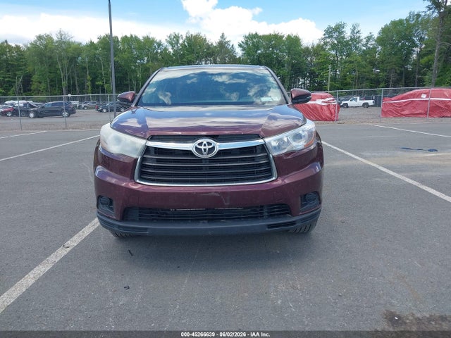 2016 Toyota Highlander Le V6 მანქანა იყიდება აუქციონზე, vin: 5TDBKRFH7GS273089, აუქციონის ნომერი: 45266639