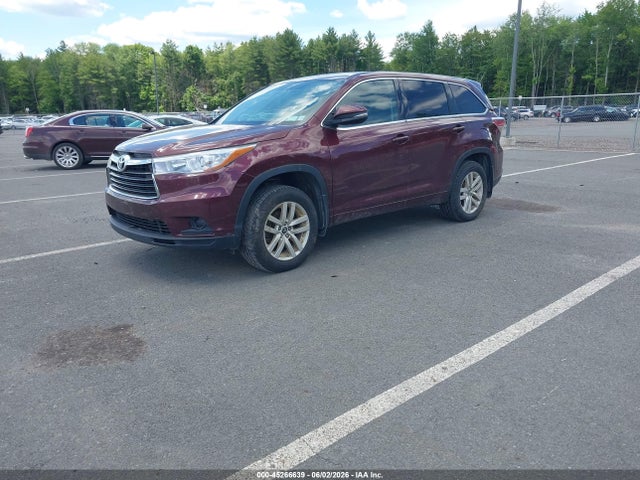 2016 Toyota Highlander Le V6 მანქანა იყიდება აუქციონზე, vin: 5TDBKRFH7GS273089, აუქციონის ნომერი: 45266639