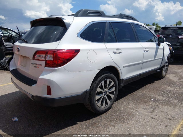 2015 Subaru Outback 3.6r Limited მანქანა იყიდება აუქციონზე, vin: 4S4BSENC3F3313517, აუქციონის ნომერი: 45266648