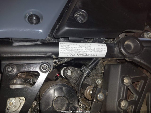 Yamaha Xtz690 2022 JYADM12Y2NA000528 Image 10