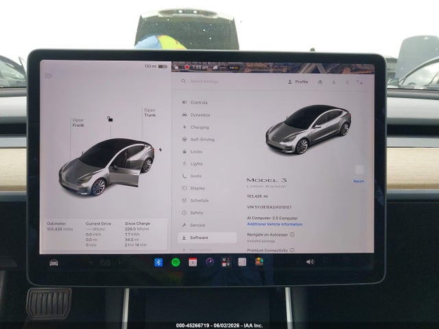 Продаж на аукціоні авто 2018 Tesla Model 3 Long Range/mid Range, vin: 5YJ3E1EA2JF015107, номер лоту: 45266719