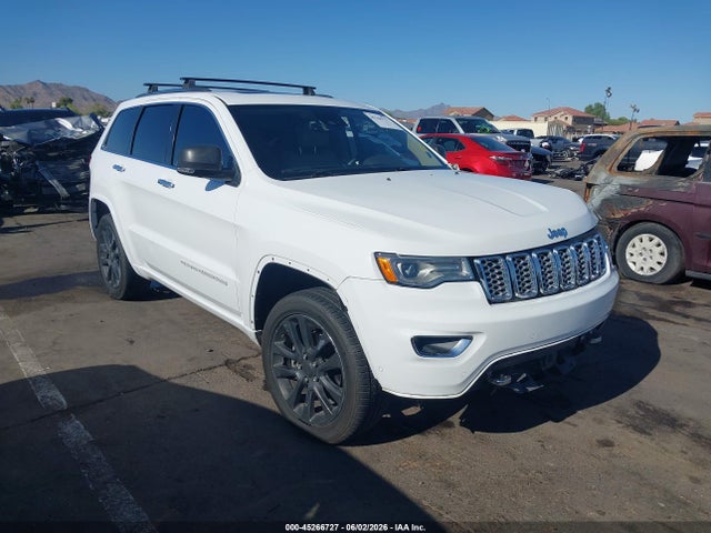 Продаж на аукціоні авто 2017 Jeep Grand Cherokee Overland 4x2, vin: 1C4RJECG5HC793946, номер лоту: 45266727