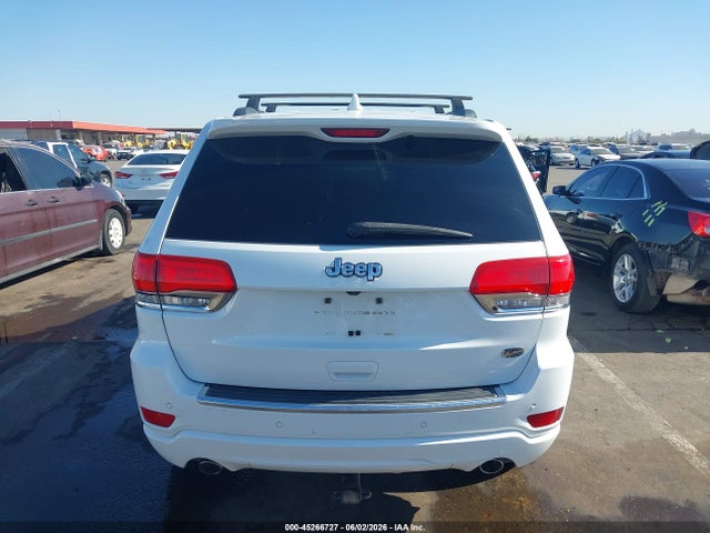 2017 Jeep Grand Cherokee Overland 4x2 მანქანა იყიდება აუქციონზე, vin: 1C4RJECG5HC793946, აუქციონის ნომერი: 45266727