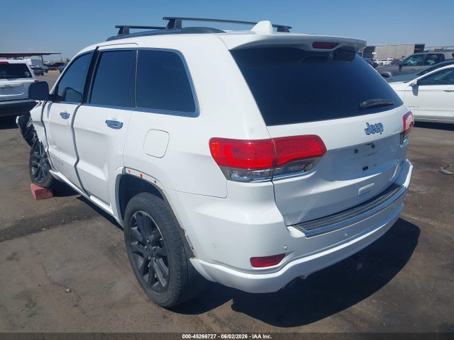 2017 Jeep Grand Cherokee Overland 4x2 მანქანა იყიდება აუქციონზე, vin: 1C4RJECG5HC793946, აუქციონის ნომერი: 45266727