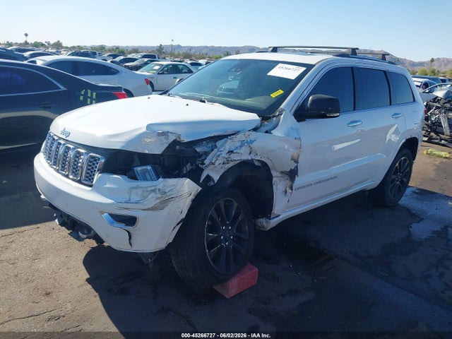 2017 Jeep Grand Cherokee Overland 4x2 მანქანა იყიდება აუქციონზე, vin: 1C4RJECG5HC793946, აუქციონის ნომერი: 45266727