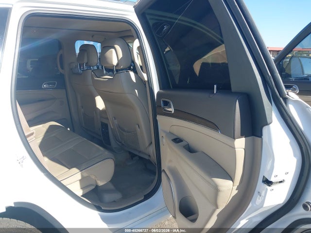2017 Jeep Grand Cherokee Overland 4x2 მანქანა იყიდება აუქციონზე, vin: 1C4RJECG5HC793946, აუქციონის ნომერი: 45266727