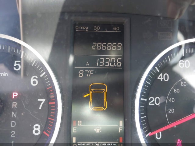 45266770 :رقم المزاد ، 5J6RE38759L014333 vin ، 2009 Honda Cr-v Ex-l مزاد بيع