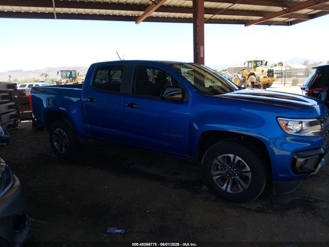 45266775 :رقم المزاد ، 1GCGSDENXM1260099 vin ، 2021 Chevrolet Colorado 2wd  Short Box Z71 مزاد بيع