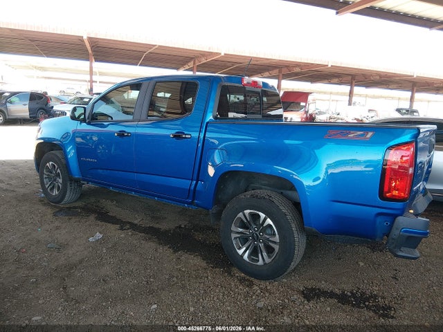 45266775 :رقم المزاد ، 1GCGSDENXM1260099 vin ، 2021 Chevrolet Colorado 2wd  Short Box Z71 مزاد بيع