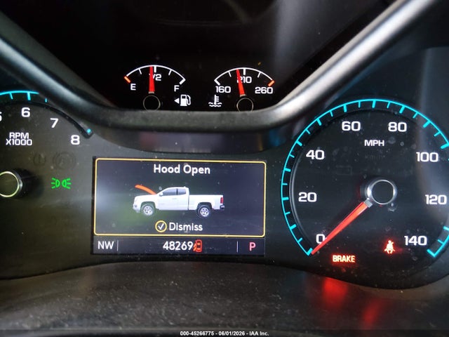 45266775 :رقم المزاد ، 1GCGSDENXM1260099 vin ، 2021 Chevrolet Colorado 2wd  Short Box Z71 مزاد بيع