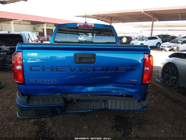 45266775 :رقم المزاد ، 1GCGSDENXM1260099 vin ، 2021 Chevrolet Colorado 2wd  Short Box Z71 مزاد بيع