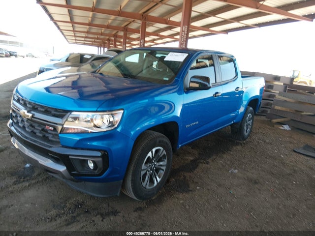 45266775 :رقم المزاد ، 1GCGSDENXM1260099 vin ، 2021 Chevrolet Colorado 2wd  Short Box Z71 مزاد بيع