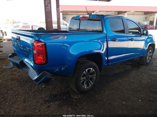 45266775 :رقم المزاد ، 1GCGSDENXM1260099 vin ، 2021 Chevrolet Colorado 2wd  Short Box Z71 مزاد بيع