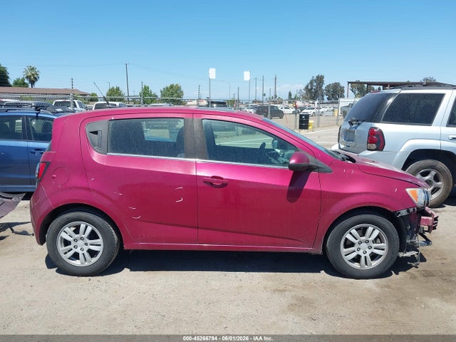Chevrolet Sonic Lt Auto 2014 1G1JC6SG5E4133063 Image 14