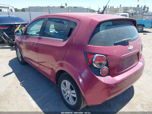 Chevrolet Sonic Lt Auto 2014 1G1JC6SG5E4133063 Image 3