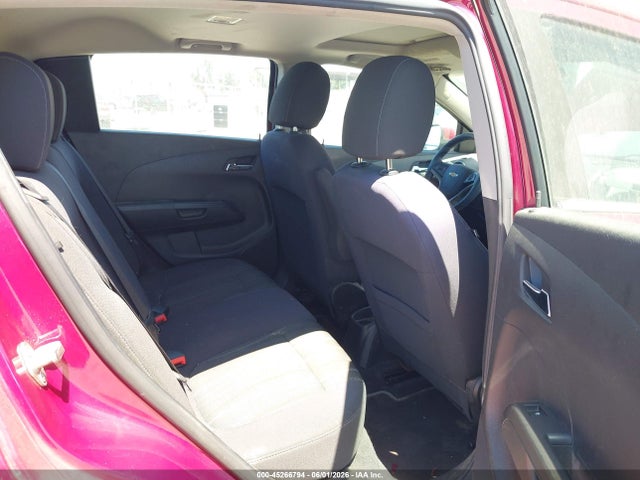 Chevrolet Sonic Lt Auto 2014 1G1JC6SG5E4133063 Image 8
