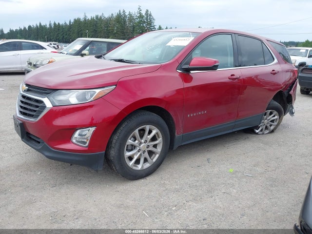 2019 Chevrolet Equinox Lt მანქანა იყიდება აუქციონზე, vin: 3GNAXKEV6KS529973, აუქციონის ნომერი: 45266812