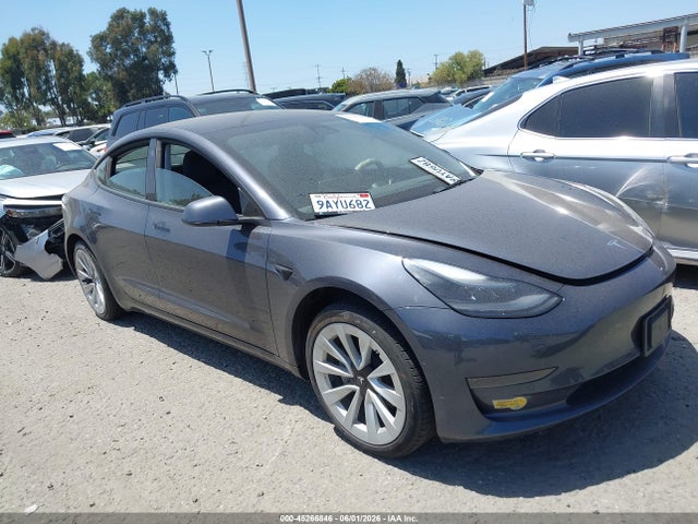 Продажа на аукционе авто 2022 Tesla Model 3 Rear-wheel Drive, vin: 5YJ3E1EA2NF175462, номер лота: 45266846