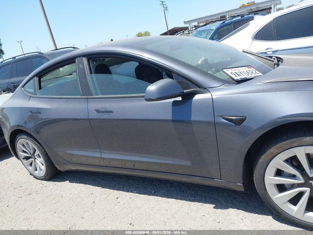 Продажа на аукционе авто 2022 Tesla Model 3 Rear-wheel Drive, vin: 5YJ3E1EA2NF175462, номер лота: 45266846