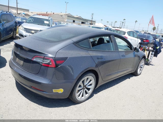 Продажа на аукционе авто 2022 Tesla Model 3 Rear-wheel Drive, vin: 5YJ3E1EA2NF175462, номер лота: 45266846