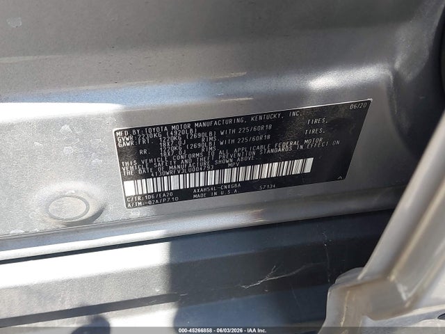 Aukcja sprzedaży 2020 Toyota Rav4 Hybrid Limited, vin: 4T3DWRFV3LU004793, numer aukcji: 45266858