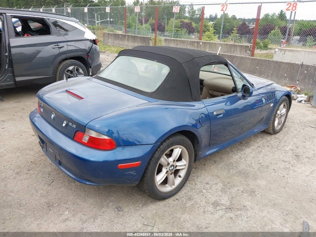 Продажа на аукционе авто 2000 Bmw Z3 2.3, vin: 4USCH9349YLG04095, номер лота: 45266957