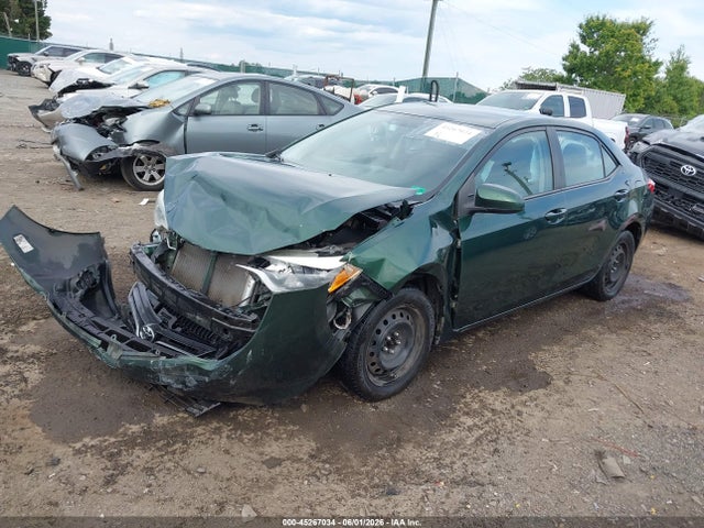 45267034 :رقم المزاد ، 2T1BURHE9FC313371 vin ، 2015 Toyota Corolla Le مزاد بيع