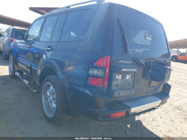 Продаж на аукціоні авто 2002 Mitsubishi Montero Limited, vin: JA4MW51R72J020909, номер лоту: 45267041