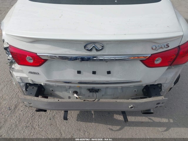 45267063 :رقم المزاد ، JN1EV7AR2HM832931 vin ، 2017 Infiniti Q50 3.0t Premium مزاد بيع