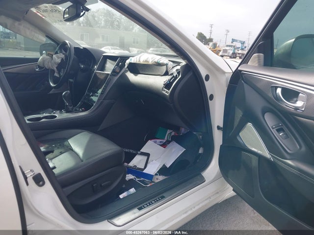 45267063 :رقم المزاد ، JN1EV7AR2HM832931 vin ، 2017 Infiniti Q50 3.0t Premium مزاد بيع