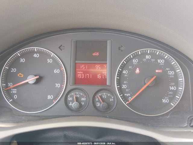 Aukcja sprzedaży 2006 Volkswagen Jetta 2.5, vin: 3VWRG71KX6M707363, numer aukcji: 45267073