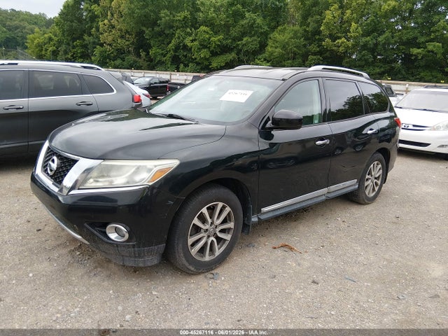 2014 Nissan Pathfinder Sl მანქანა იყიდება აუქციონზე, vin: 5N1AR2MNXEC642657, აუქციონის ნომერი: 45267116