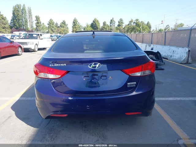 45267204 :رقم المزاد ، 5NPDH4AE9DH229782 vin ، 2013 Hyundai Elantra Limited مزاد بيع