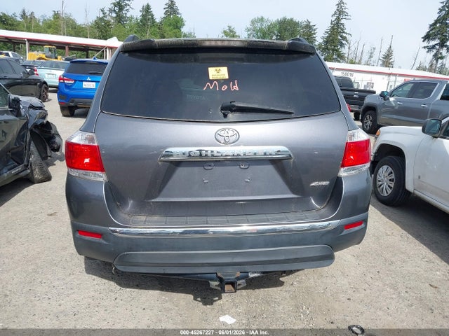 45267227 :رقم المزاد ، 5TDBK3EH6CS152787 vin ، 2012 Toyota Highlander Se V6 مزاد بيع