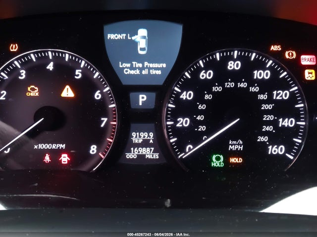 Aukcja sprzedaży 2012 Lexus Ls 460, vin: JTHBL5EF4C5112817, numer aukcji: 45267243