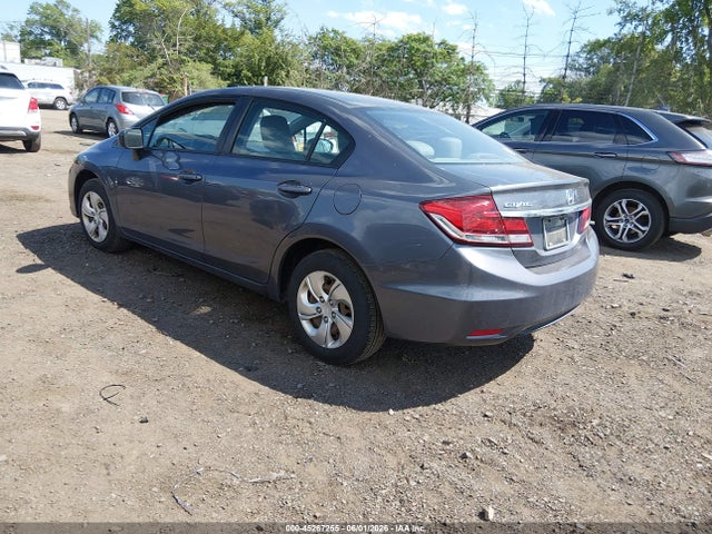 45267255 :رقم المزاد ، 2HGFB2F51FH502895 vin ، 2015 Honda Civic Lx مزاد بيع
