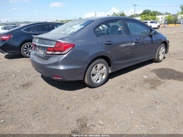 45267255 :رقم المزاد ، 2HGFB2F51FH502895 vin ، 2015 Honda Civic Lx مزاد بيع