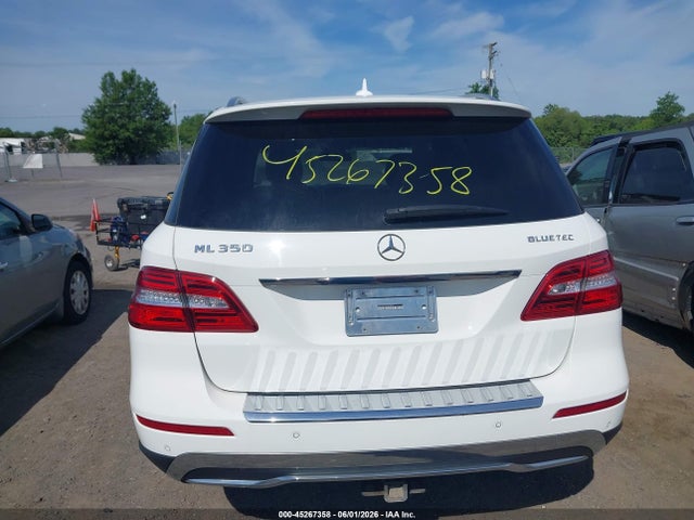 2014 Mercedes-benz Ml 350 Bluetec 4matic მანქანა იყიდება აუქციონზე, vin: 4JGDA2EB4EA374516, აუქციონის ნომერი: 45267358