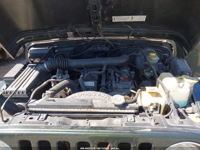 1998 Jeep Wrangler Sahara მანქანა იყიდება აუქციონზე, vin: 1J4FY49S8WP789183, აუქციონის ნომერი: 45267370