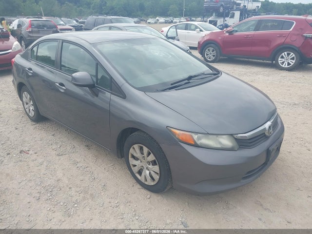Aukcja sprzedaży 2012 Honda Civic Lx, vin: 19XFB2F53CE387402, numer aukcji: 45267377