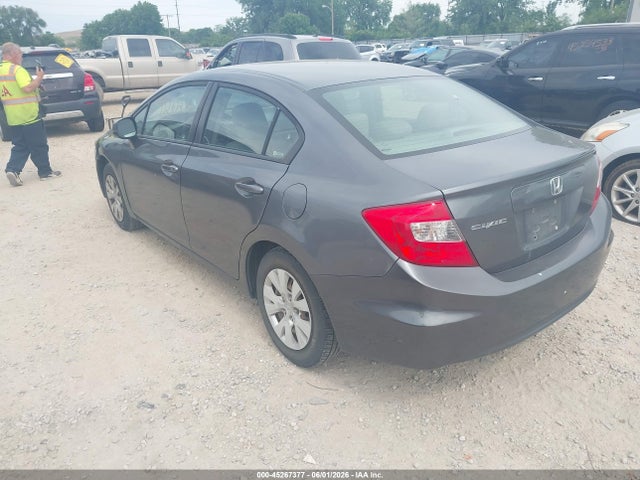Aukcja sprzedaży 2012 Honda Civic Lx, vin: 19XFB2F53CE387402, numer aukcji: 45267377