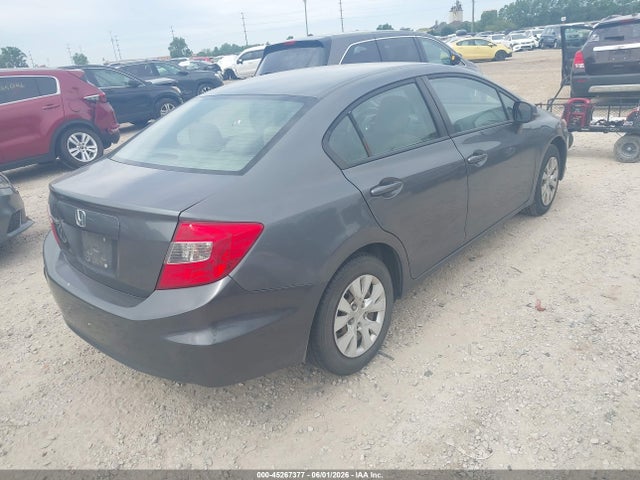 Aukcja sprzedaży 2012 Honda Civic Lx, vin: 19XFB2F53CE387402, numer aukcji: 45267377
