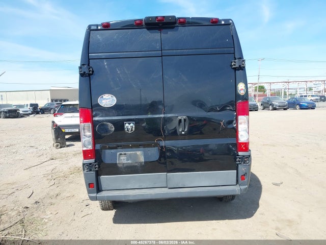 45267378 :رقم المزاد ، 3C6TRVDG6GE128243 vin ، 2016 Ram Promaster 2500 High Roof مزاد بيع