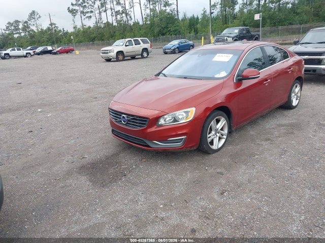 2015 Volvo S60 T5 Premier მანქანა იყიდება აუქციონზე, vin: YV140MFK2F2338170, აუქციონის ნომერი: 45267385