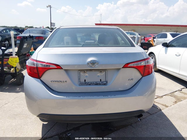 45267429 :رقم المزاد ، 5YFBURHE4GP526200 vin ، 2016 Toyota Corolla Le مزاد بيع