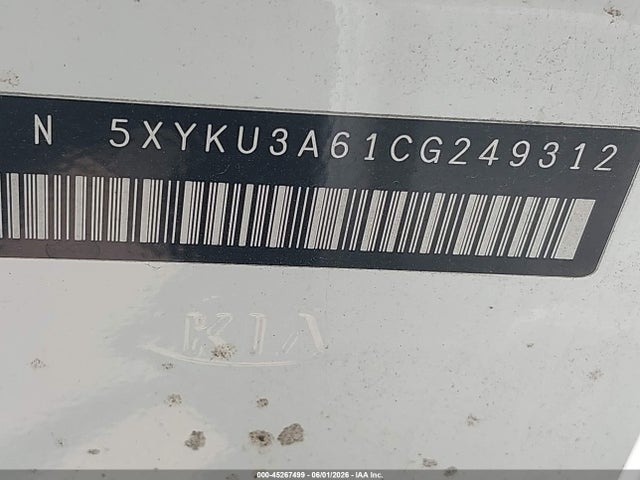 Продажа на аукционе авто 2012 Kia Sorento Ex, vin: 5XYKU3A61CG249312, номер лота: 45267499