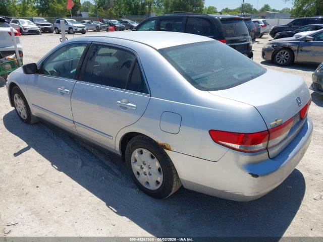 Aukcja sprzedaży 2003 Honda Accord 2.4 Lx, vin: 1HGCM56323A102996, numer aukcji: 45267500